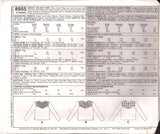 McCall's 8955 Sewing Pattern Top Size 8-22 Uncut Factory Folded