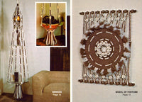 Macra-Vision - 16 Vintage Macrame & Weaving Patterns Instant Download PDF 23 pages