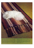 Vintage 70s Macrame "Earthling" Rug Pattern Instant Download PDF 2 + 2 pages