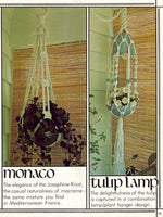 Macrame Fever - Vintage 70s - 11 Macrame Patterns Instant Download PDF 24 pages