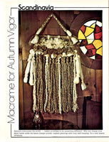 Macrame For All Seasons - 47 Vintage Macrame Patterns Instant Download PDF 48 pages