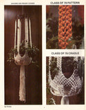 Macrame Portraits Book 5 - 10 Vintage Macrame Patterns Instant Download PDF 24 pages