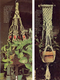 Macrame Pot Hangers 13 Easy-To-Make Macrame Pot Hanger Patterns Instant Download PDF 24 pages