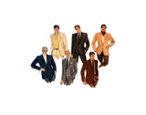 Vogue 1269 Men's Lined, Single or Double Breasted Jacket with Pocket Variations, Uncut, Factory Folded Sewing Pattern Size 44