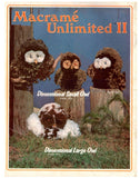 Macramé Unlimited II - Vintage 70s Macrame Patterns Instant Download PDF 32 pages