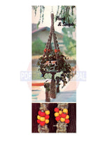 Vintage 70s "Thick & Simple" Macrame Plant Hanger Pattern Instant Download PDF 1.5 + 2 pages