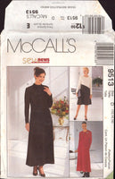 McCall's 9513 Sewing Pattern Dress Size 12-14-16 Uncut Factory Folded