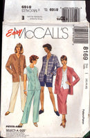 McCall's 8169 Sewing Pattern Jacket Vest Pants Shorts Skirt Size 42-44-46 or 44-46-48 Uncut Factory Folded