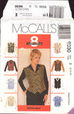 McCall's 9030 Sewing Pattern Top 8-10-12 Uncut Factory Folded