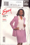 Stitch 'n Save 9060 Sewing Pattern Jacket Top Skirt Size 10-16 Uncut Factory Folded