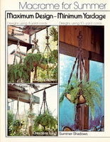 Macrame For All Seasons - 47 Vintage Macrame Patterns Instant Download PDF 48 pages