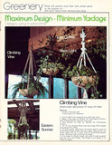 Macrame For All Seasons - 47 Vintage Macrame Patterns Instant Download PDF 48 pages