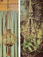 Macrame Pot Hangers 13 Easy-To-Make Macrame Pot Hanger Patterns Instant Download PDF 24 pages