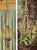 Macrame Pot Hangers 13 Easy-To-Make Macrame Pot Hanger Patterns Instant Download PDF 24 pages