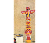 Cardboard Totem Pole Top Instant Download PDF 2 pages