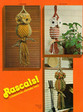 Rascals! - 13 Vintage Macrame Owl Patterns Instant Download PDF 24 pages