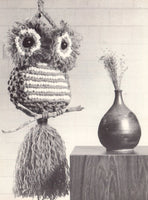 Rascals! - 13 Vintage Macrame Owl Patterns Instant Download PDF 24 pages