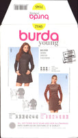 Burda 7145 Sewing Pattern Dress Size 8-20 Uncut Factory Folded