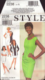 Style 2238 Sewing Pattern Jackets Dress Size 8-18 Uncut Factory Folded