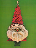 Vintage 70s Macrame Santa Pattern Instant Download PDF 9 pages