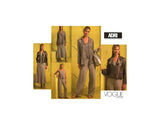 Vogue American Designer 1055 ADRI Jacket, Top, Skirt and Pants, Uncut, Factory Folded Sewing Pattern Size 6-8-10-12