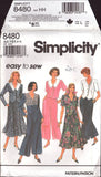 Simplicity 8480 Sewing Pattern Pull-On Pants Top Skirt Size 6-12 Uncut Factory Folded