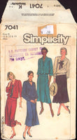 Simplicity 7041 Sewing Pattern Dress Size 10-12-14 Uncut Factory Folded