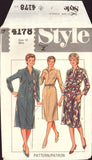 Style 4178 Sewing Pattern Women's Jacket Dress Size 12 Uncut Factory Folded