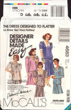 McCall's 4683 Sewing Pattern Two-piece Dress Size 10 or Size 12 Uncut Factory Folded