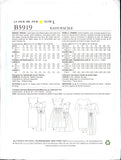 Butterick 5919 Retro Look Dress with Slim or Flared Skirt, Uncut, Factory Folded Sewing Pattern Multi Size 6-14