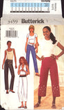 Butterick 3459 Sewing Pattern Trousers Pants Size 6-8-10 Uncut Factory Folded