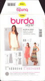 Burda 7204 Sewing Pattern Dress Shirt Size 8-20 Uncut Factory Folded