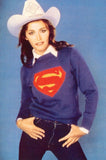 Vintage Knitted Lois Lane Sweater Pattern Instant Download PDF 2 pages