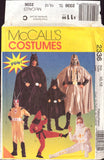 McCall's 2336 Child's Super Hero Costumes, Uncut, Factory Folded Sewing Pattern Size 10-12