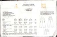 Kwik Sew 2748 Sewing Pattern Girls' Pants Shorts, Uncut, Factory Folded, Size 8-14