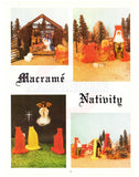 Macramé Nativity 27 Vintage Christmas Patterns Instant Download PDF 40 pages