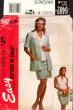 McCall's 6482 Sewing Pattern Women's Top, Skirt, Cardigan, Size 12-14-16, Uncut, Factory Folded