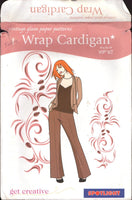 Spotlight Wrap Cardigan Sewing Pattern Size 8-16 Uncut Factory Folded