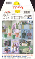 Burda 811 Easter Items: Cushion, Basket, Bib and More Sewing Pattern Uncut Factory Folded