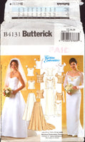 Butterick 4131 Special Occasion, Bridesmaid, Bridal, Wedding Tops and Skirts, Uncut, Factory Folded, Sewing Pattern Size 12-16 or 18-22