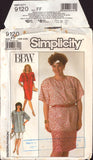 Simplicity 9120 Dress Tunic Skirt, Sewing Pattern Size 18-24 Uncut Factory Folded