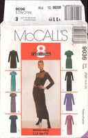 McCall's 9036 Sewing Pattern Dress Size 10-12-14 Uncut Factory Folded