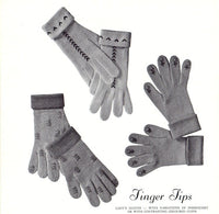 Patons 456 50s Glove Patterns Instant Download PDF 20 pages