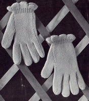 Patons 456 50s Glove Patterns Instant Download PDF 20 pages