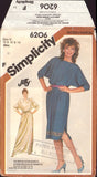 Simplicity 6206 Dress in Two Lengths, Sewing Pattern, Size 10-12-14, CUT, COMPLETE