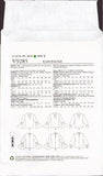 Vogue 9285 Loose Fitting Tops with Sleeve Variations, Partially Cut, Complete Sewing Pattern Size 6-10