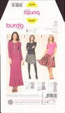 Burda 6692 Sewing Pattern, Dress, Size 8-20, Uncut, Factory Folded