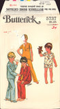 Butterick 5737 Boy's Long or Short Pajamas, Uncut, Factory Folded Sewing Pattern Size 12