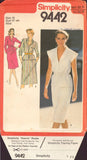 Simplicity 9442 Sewing Pattern, Two-Piece Dress, Size 16, Uncut, Factory Folded