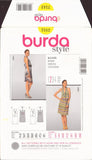 Burda 7512 Sewing Pattern, Dress, Size 6-18, Uncut, Factory Folded